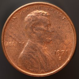 1971-S Lincoln Memorial Cent