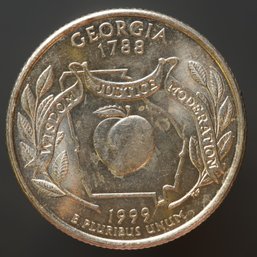 1999-P Georgia Quarter