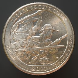 2017-P George Rogers Clark National Historical Park Quarter