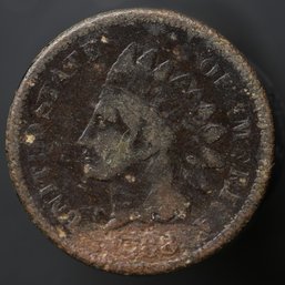 1868 Indian Head Cent