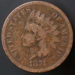 1874 Indian Head Cent