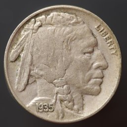1935-P Buffalo Nickel