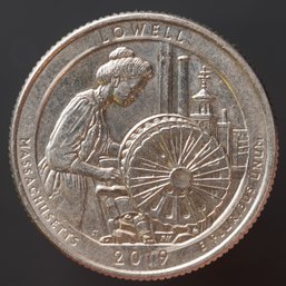 2019-W Lowell National Historical Park Quarter