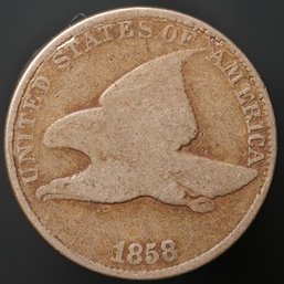 1858 Flying Eagle Cent