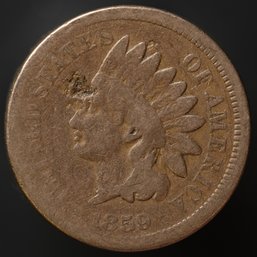 1859 Indian Head Cent