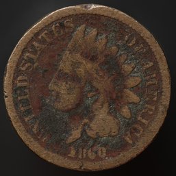 1860 Indian Head Cent