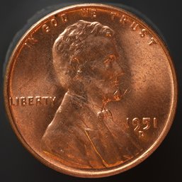 1951-D Lincoln Wheat Cent