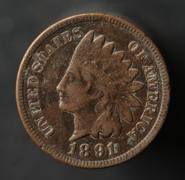 1891 Indian Head Cent