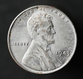 1943-P Lincoln Steel Wheat Cent