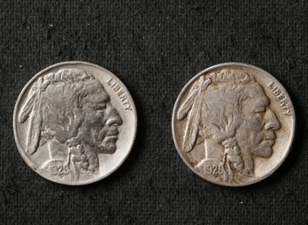 1929-P,S Buffalo Nickels