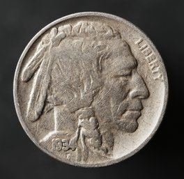1934-P Buffalo Nickel