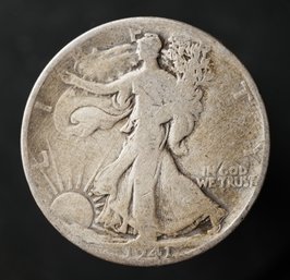1941-D Walking Liberty Half Dollar