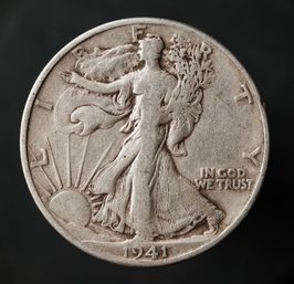 1941-S Walking Liberty Half Dollar