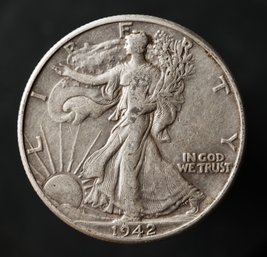 1942-P Walking Liberty Half Dollar