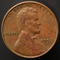 1956-D Lincoln Wheat Cent D/D FS-501