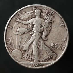 1945-P Walking Liberty Half Dollar