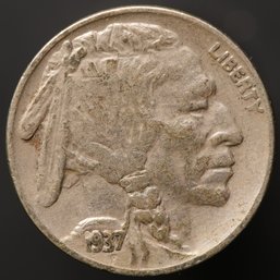 1937-D Buffalo Nickel (D/D)