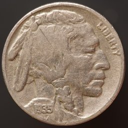 1935-P Buffalo Nickel (DDR) FS-803