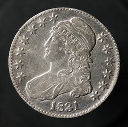 1831 Capped Bust Half Dollar