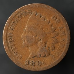 1884 Indian Head Cent
