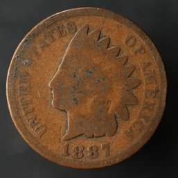 1887 Indian Head Cent
