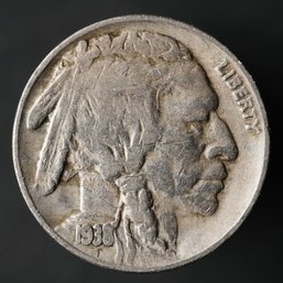 1938-D Buffalo Nickel