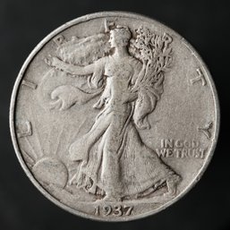 1937-P Walking Liberty Half Dollar