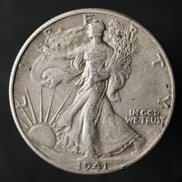 1941-P Walking Liberty Half Dollar