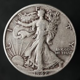 1942-P Walking Liberty Half Dollar