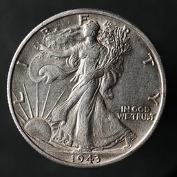 1943-D Walking Liberty Half Dollar
