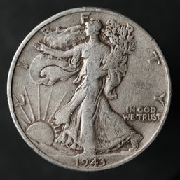 1943-P Walking Liberty Half Dollar