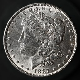 1887-P Morgan Dollar