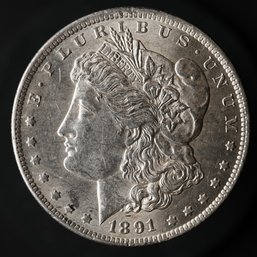 1891-CC Morgan Dollar - Uncirculated Spitting Eagle