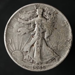 1945-P Walking Liberty Half Dollar