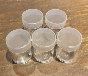 (5) Half Dollar Tubes