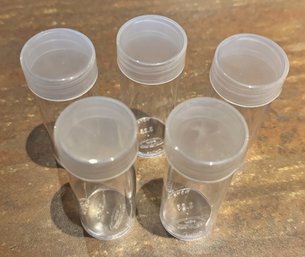 (5) Dime Coin Tubes