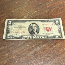 1953-C Red Seal $2 Note