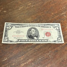 1963 United States $5 Note