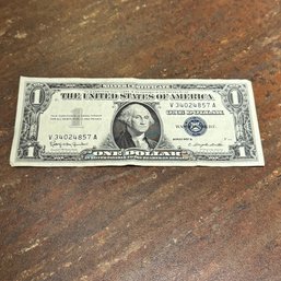 1957-B $1 Silver Certificate