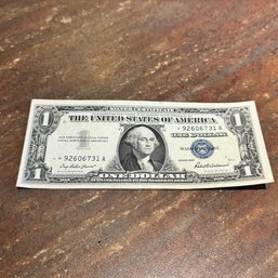 1957 $1 Silver Certificate  - Star Note