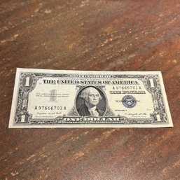 1957-A $1 Silver Certificate