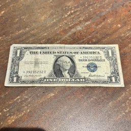 1957 $1 Silver Certificate  - Star Note