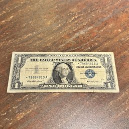 1957 $1 Silver Certificate  - Star Note