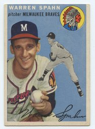 1954 Topps Warren Spahn #20
