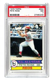 1979 Topps All-Star Pete Rose PSA 7 #650