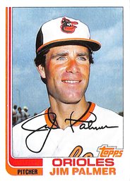 1982 Topps Jim Palmer #80