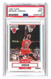1990 Fleer Michael Jordan PSA 9 #26