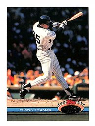 1991 Topps Stadium Club Frank Thomas #57