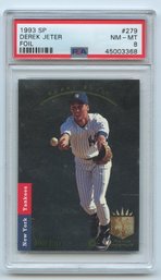 1993 SP Derek Jeter RC #279 PSA 8