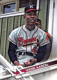 2017 Topps Series 2 Hank Aaron SSP #639